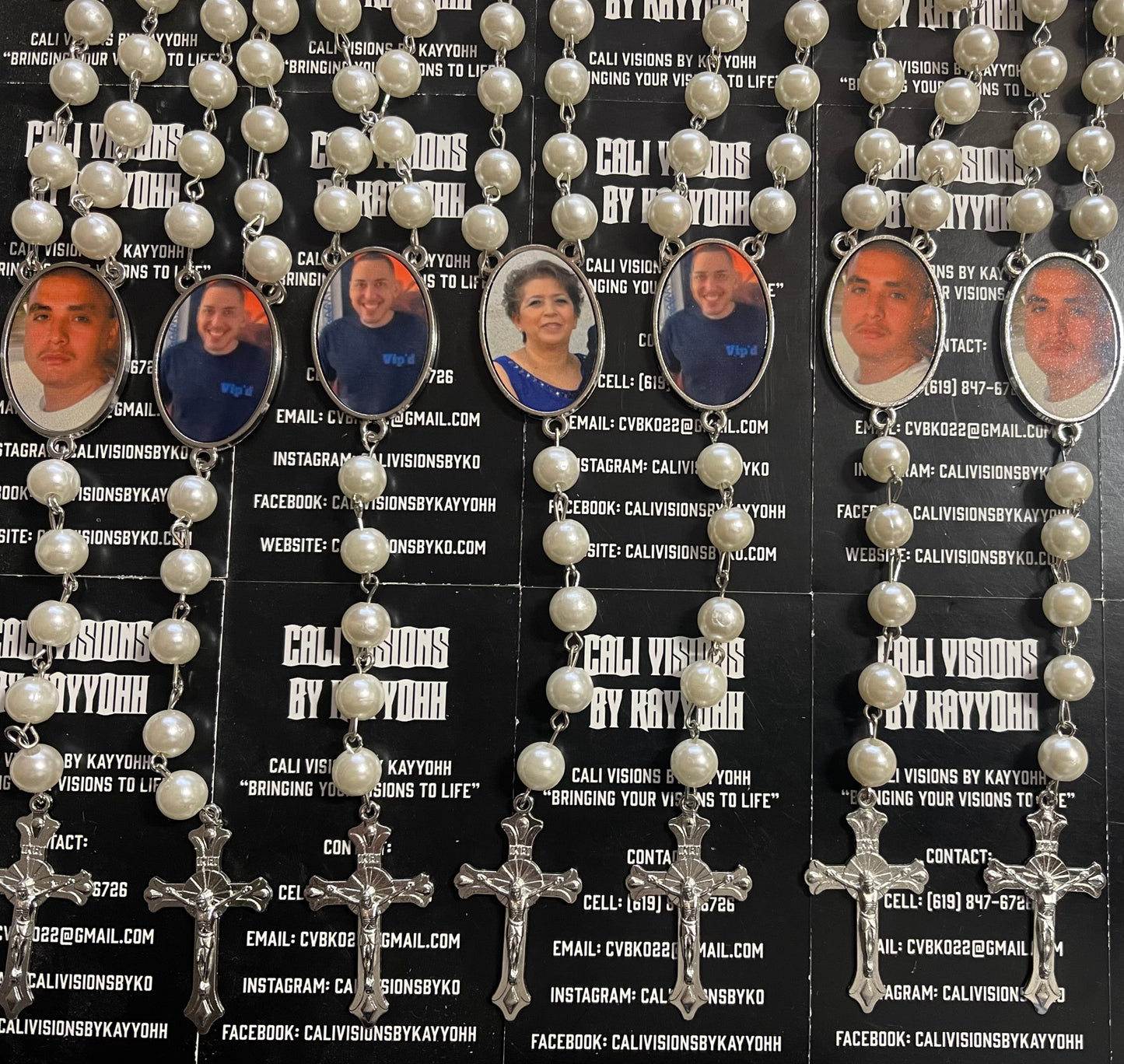 Custom Photo Rosary