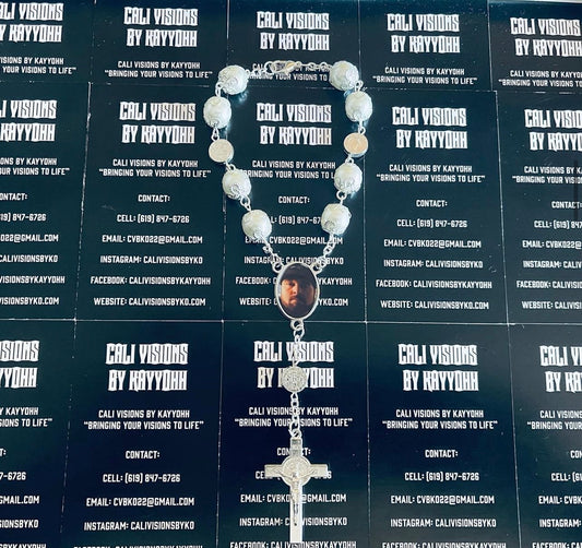 Custom car rosary