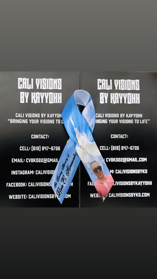 Custom Memorial Ribbons